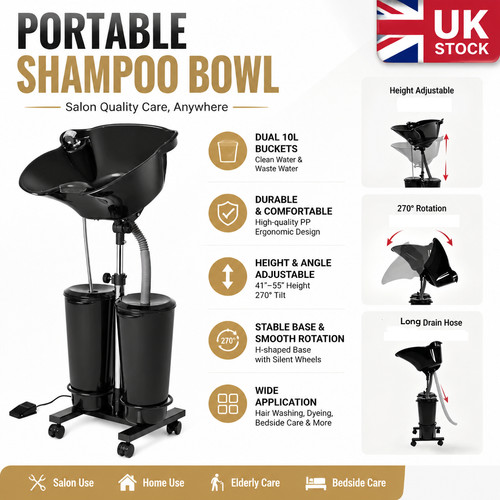 Portable hairdressing backwash - portable,