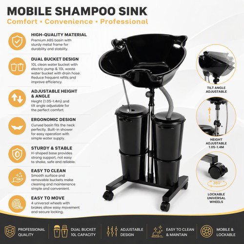 Mobile hairdressing backwash - hairdressing,